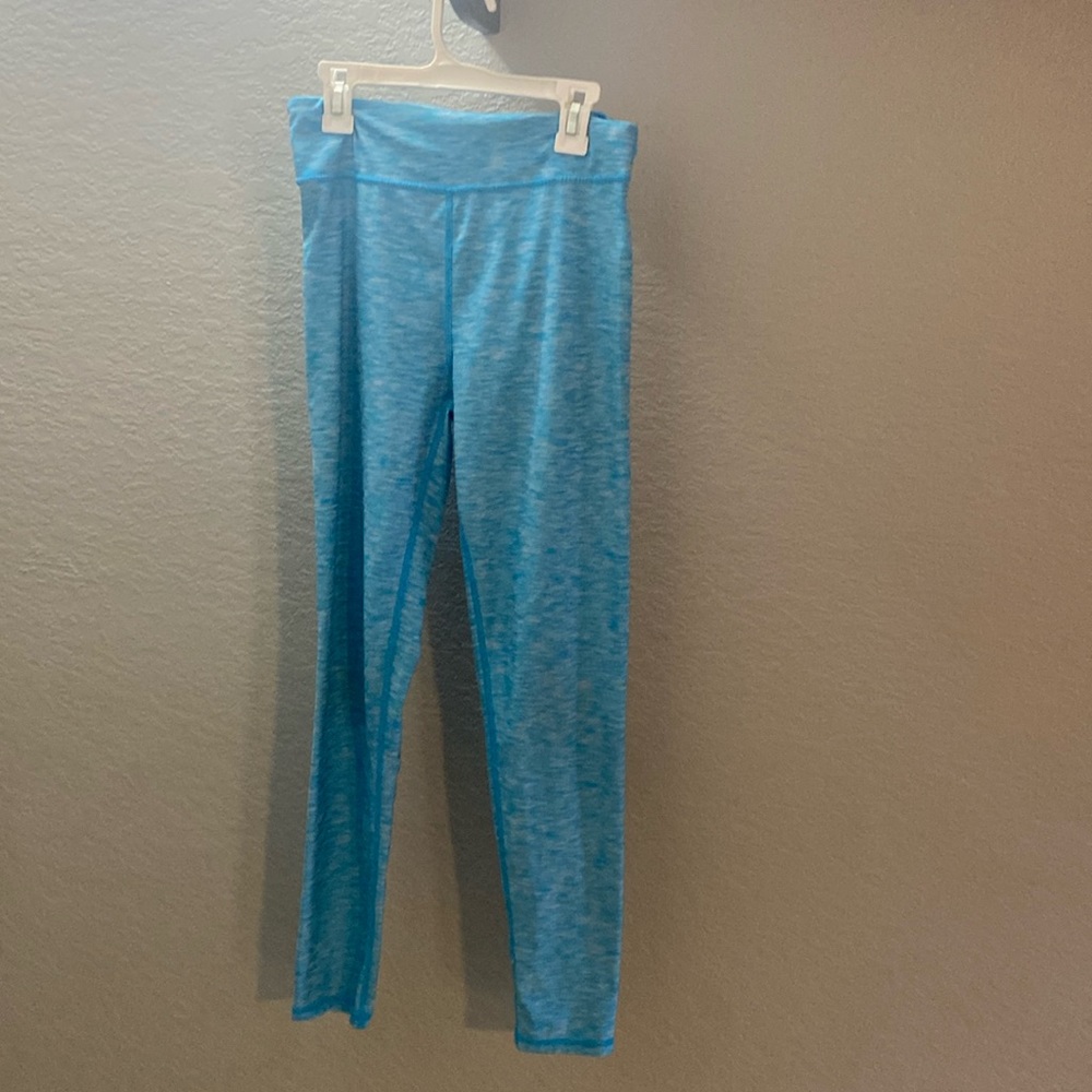 Blue Reversible Fila Leggings